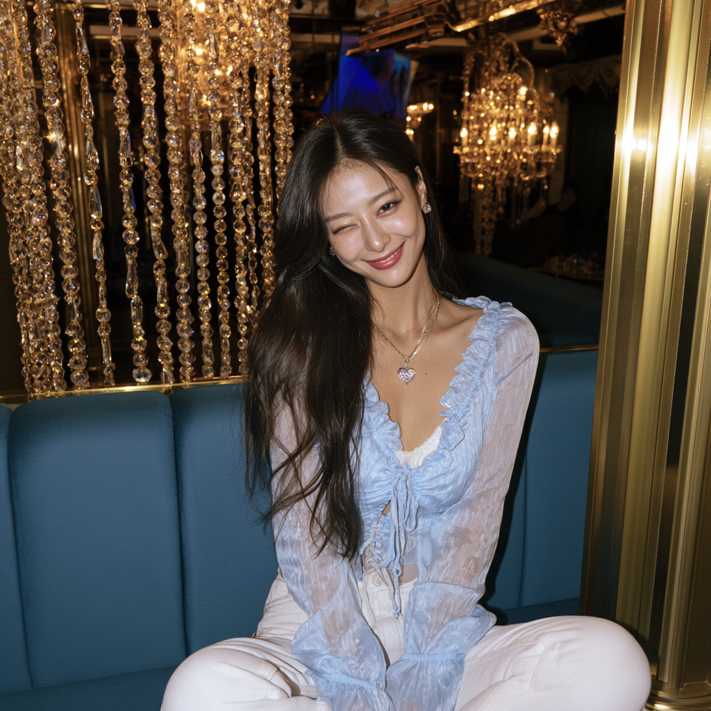 강남 스카이 가라오케 아가씨 이미지 1